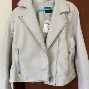 Brand New Abercrombie Leather Jacket!